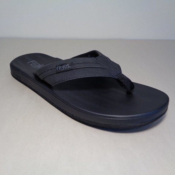 Flojos Size 12 M Black Flip Flop Sandals New Men\'s Shoes main image 10
